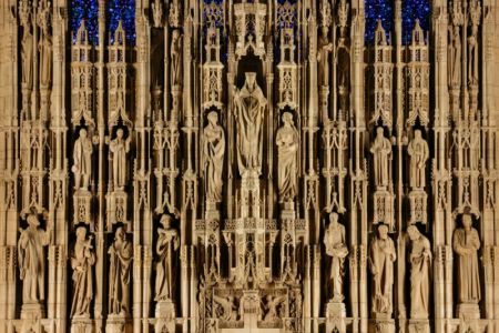 The reredos at St. Thomas Church, Fifth Avenue in New York City.