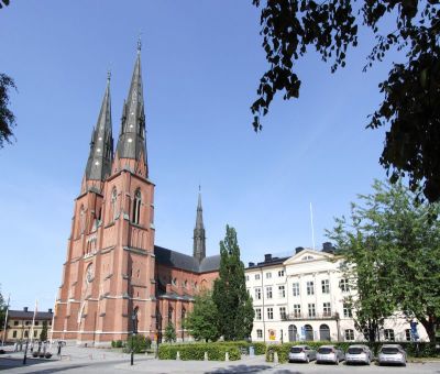 Uppsala Cathedral in Sweden.