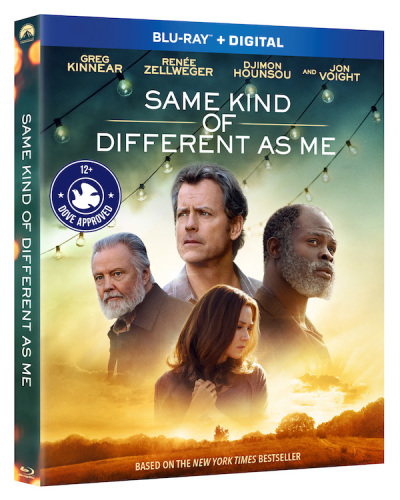 Same Kind of Different As Me released on Blue Ray and DVD, 2017.