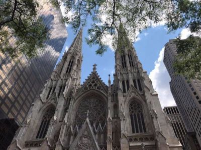 St. Patrick's Cathedral in New York.