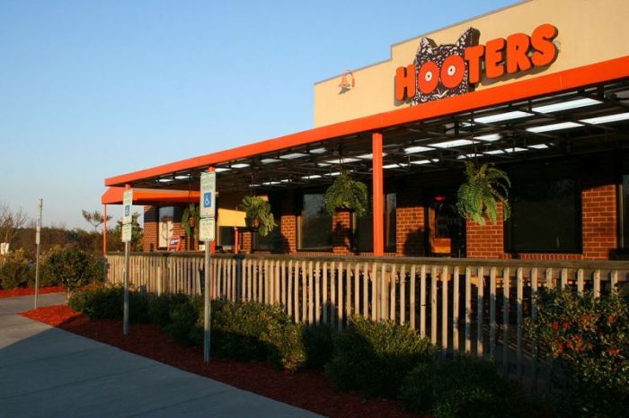 Hooters restaurant in Morrisville, North Carolina