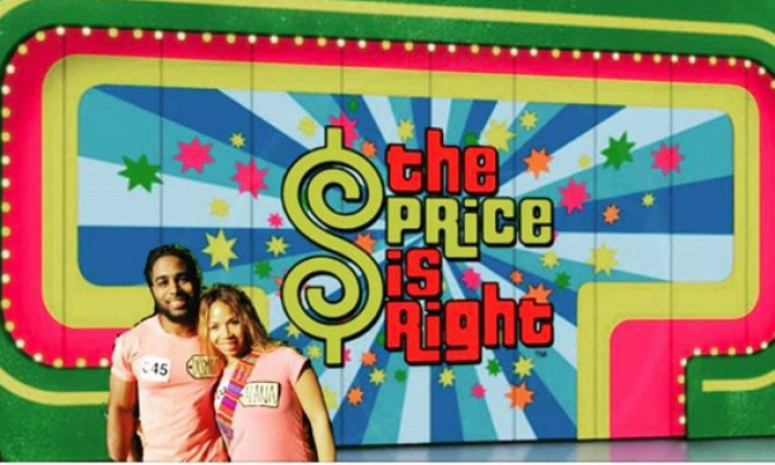 Gospel music duo Mary Mary's sister and brother-in-law, Alana and Desmond Jamison, on 'The Price Is Right' game show January 10, 2018.