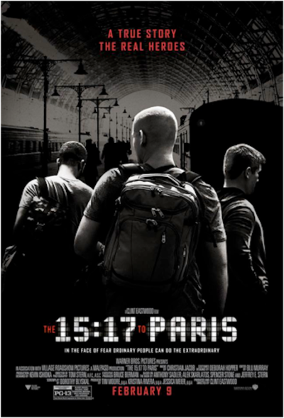 From Clint Eastwood comes 'The 15:17 to Paris' - in theaters February 9.