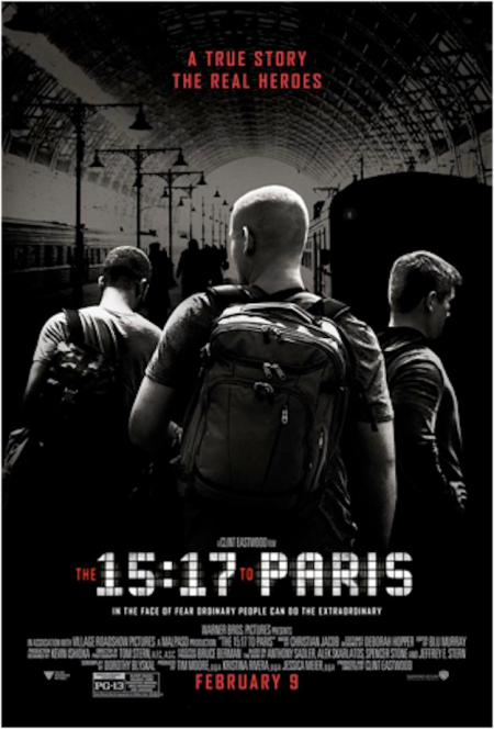 From Clint Eastwood comes "The 15:17 to Paris," in theaters February 9.