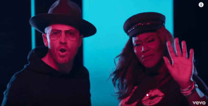 TobyMac, Mandisa and Kirk Franklin team up for new video, "Bleed The Same," Jan 2018.
