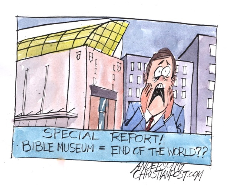 A Media Meltdown Over the Bible Museum