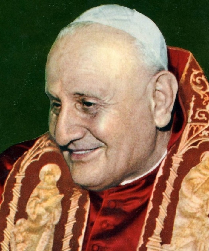 Pope John XXIII, (1881-1963), the head of the Roman Catholic Church who called the Second Vatican Council.