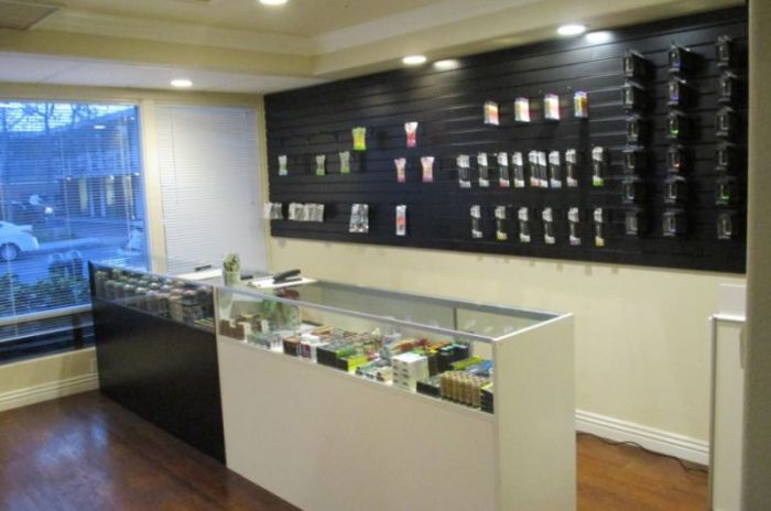 An illegal marijuana dispensary in Laguna Beach, California that claimed to be a church selling pot for religious reasons.
