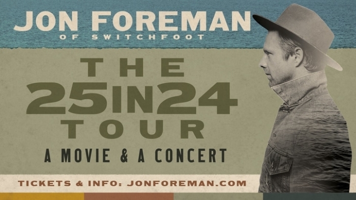 Jon Foreman performs 25 shows in 24 hours in the new documentary '25 in 24.'