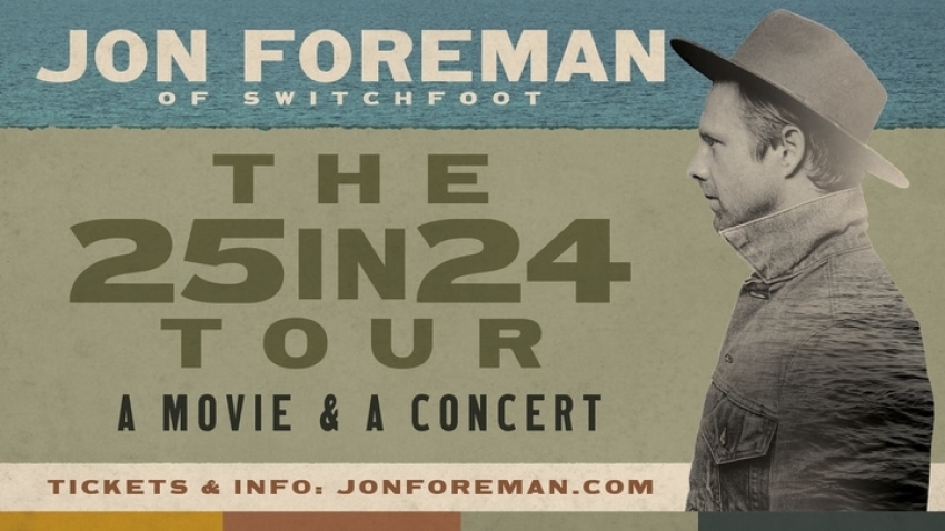 Jon Foreman performs 25 shows in 24 hours in the new documentary "25 in 24."