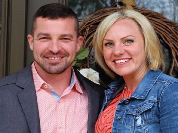 Lead Pastor of The Awakening Church in Atoka, Tennessee, Ronnie Gorton (L) and his wife of 15 years Rhonda (R).