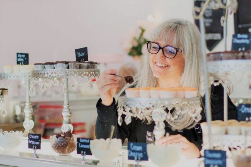 Cathy Miller of Tastries Bakery