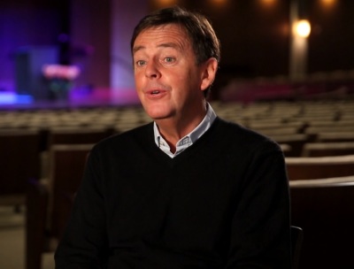 Alistair Begg, senior pastor of Parkside Church in Cleveland, Ohio, being interviewed for the 2018 documentary 'The God Who Speaks.'