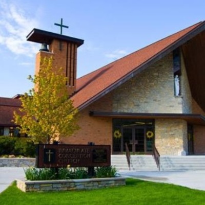 Immaculate Conception Catholic Church of Traverse City, Michigan.