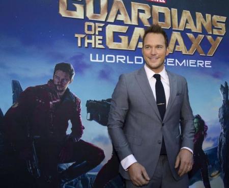 Chris Pratt is the Star-Lord, Peter Quill, in "Guardians of the Galaxy," which belongs to the Marvel Cinematic Universe.