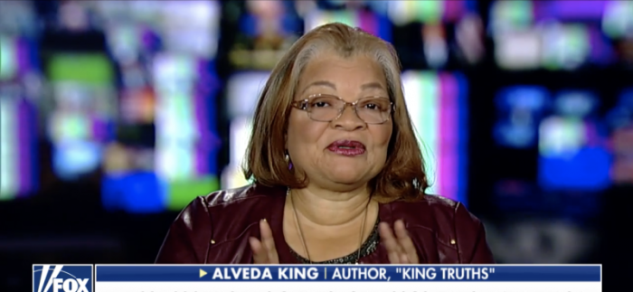 Alveda King addresses Omarosa'a comments about Mike Pence hearing Jesus' voice, February 14, 2018)