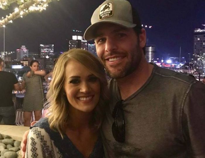 Carrie Underwood proves on social media that she and husband Mike Fisher are going strong.