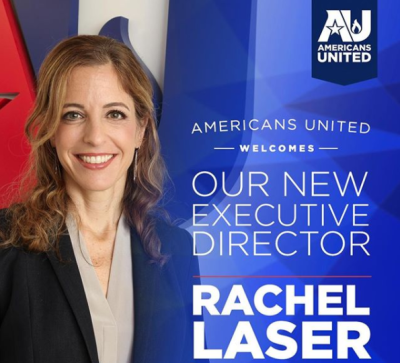 Rachel Laser is the new executive director for Americans United for Separation of Church and State.