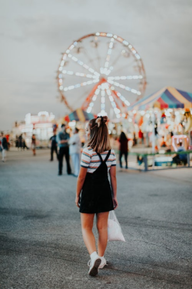 Girl in carnival