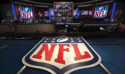 The NFL stage set for the 2013 NFL Draft in New York City