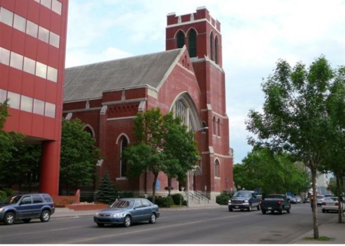 First Presbyterian Church of Edmonton, Alberta, Canada.