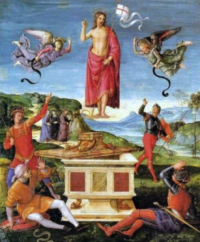 The Resurrection of Jesus Christ (Kinnaird Resurrection) by Raphael