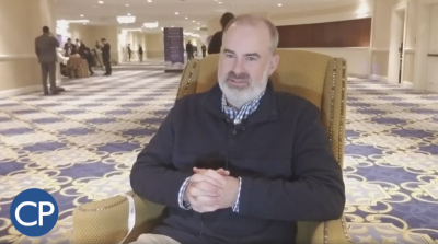 Alex Kendrick speaks during an interview at the National Religious Broadcasters Convention on March 1, 2018. 