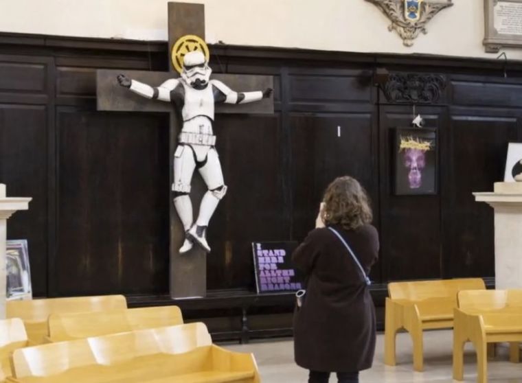Stormtrooper Crucifixion