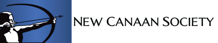 The New Canaan Society logo was inspired by the strong friendship between Jonathan and David in the Bible.