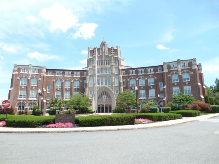 Harkins Hall at Providence College in Providence, Rhode Island