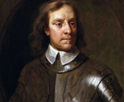 Oliver Cromwell (1599-1658), a Puritan military leader and statesman who served as Lord Protector of England following the English Civil War.