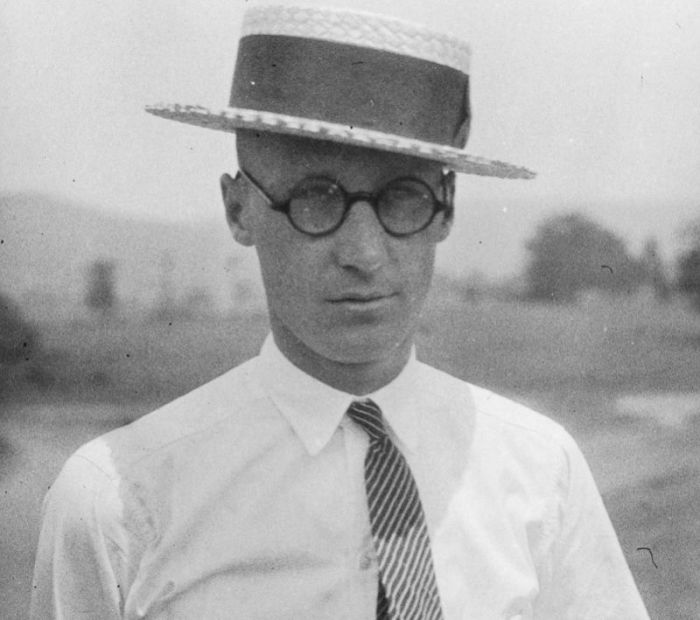Tennessee educator John Scopes (1900-1970), the defendant in the famous Scopes Monkey Trial.