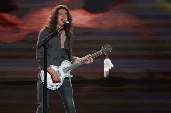 Cade Foehner performs on AMERICAN IDOL as America's votes are in and the top 10 finalists are revealed, Hollywood, California April 23, 2018.