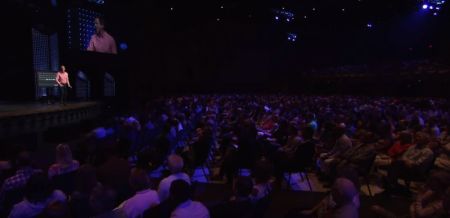 Andy Stanley preaching before North Point Community Church of Alpharetta, Georgia on Sunday, April 29, 2018.