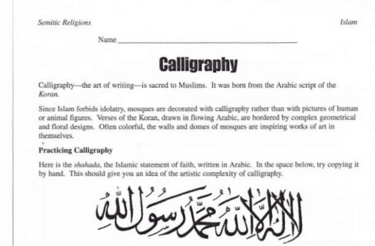 Islam assignment