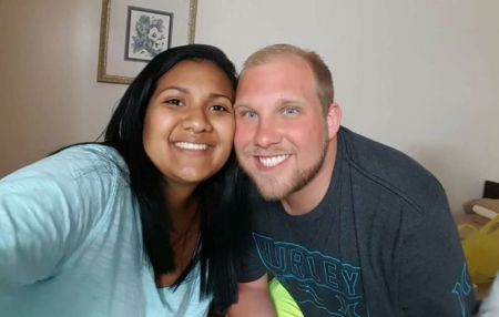 Josh Holt and his wife, Thamara "Thamy" Caleno.