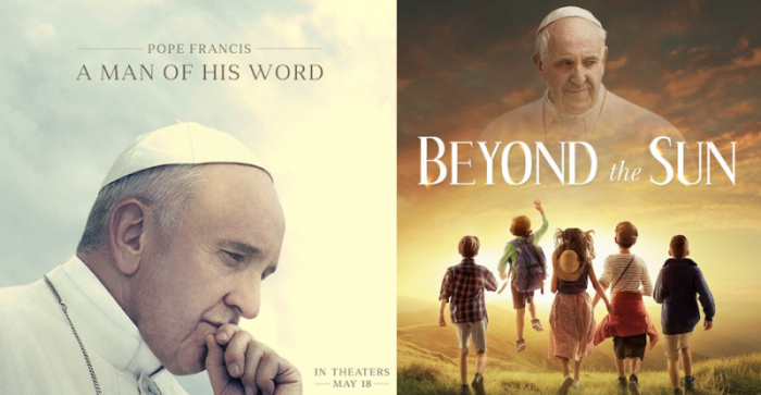 Pope Francis to star in two movies coming out this May,