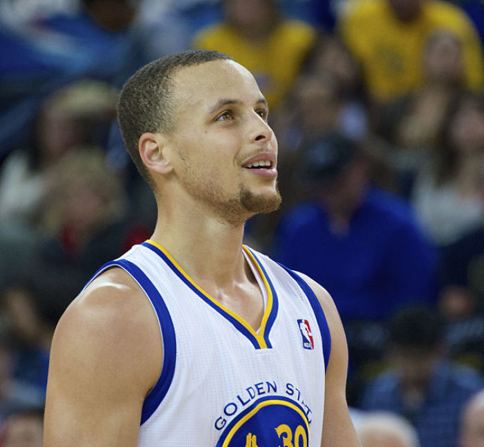 Steph Curry is currently a two-time NBA champion