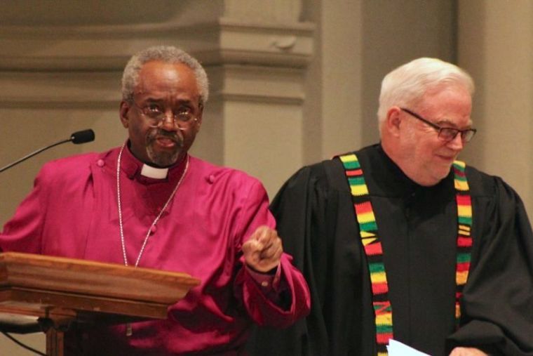 Michael Curry and Jim Wallis