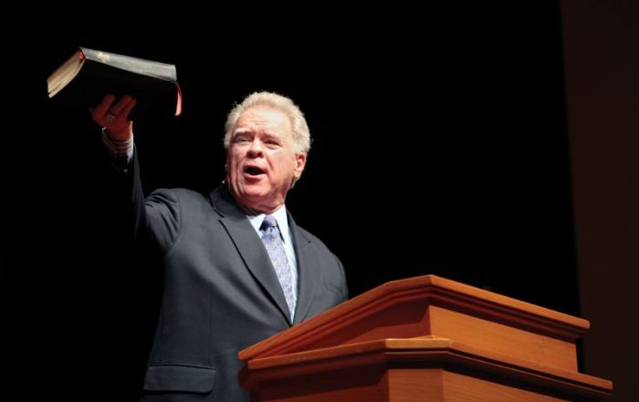 Former president of the Southwestern Baptist Theological Seminary in Ft. Worth, Texas, Paige Patterson.
