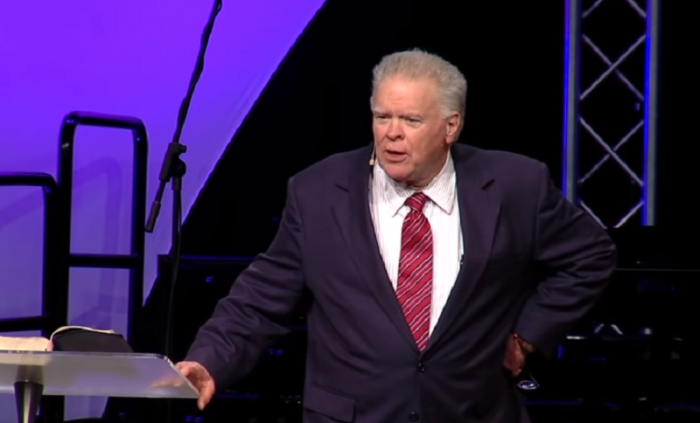 Paige Patterson, 75, speaks at the AWAKEN Conference in Las Vegas, NV, in January 2014.