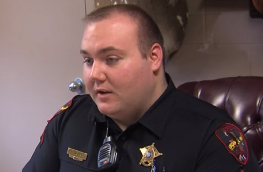 Deputy Cody Downs, 26, of the Jasper County Sheriffs Office in Texas.