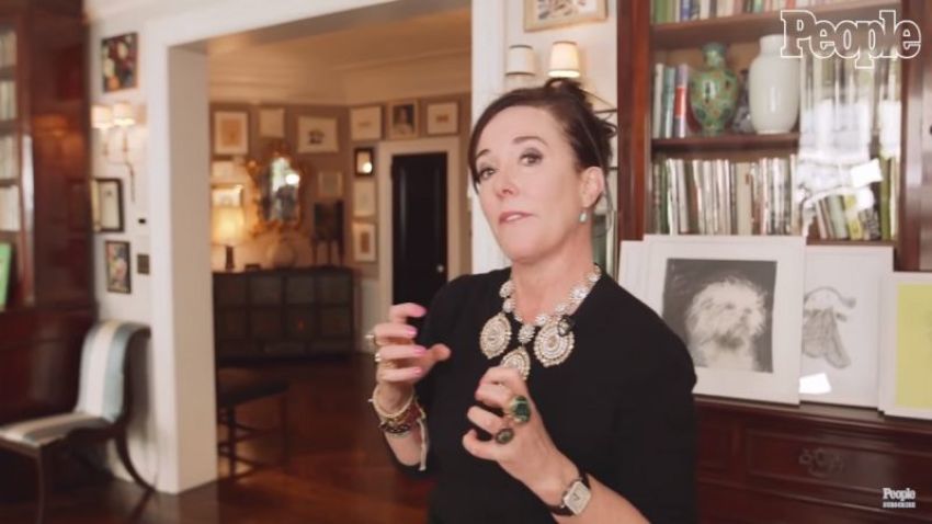 Inside Kate Spade's artsy New York apartment, posted on September 13, 2016.
