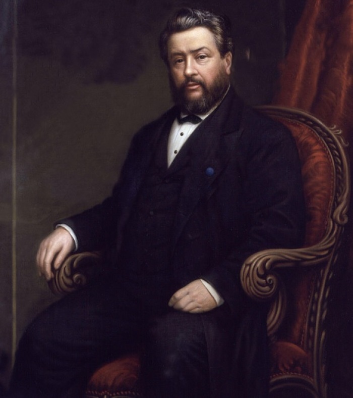 A painting of Charles H. Spurgeon (1834-1892), famed Baptist preacher.