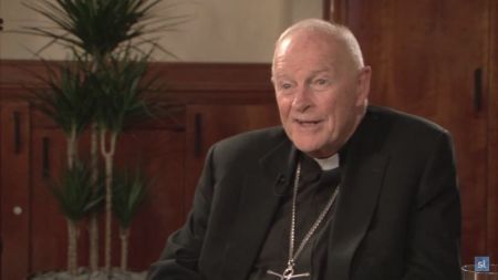 Former Archbishop of Washington Theodore McCarrick in an interview published on Oct. 26, 2012.