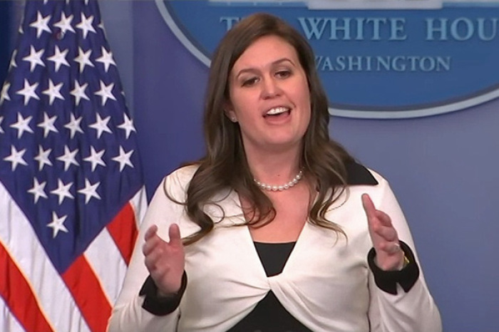 White House Press Secretary Sarah Huckabee Sanders