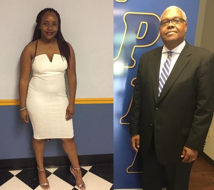 Azoia Williams (L) claims she was booted from Zion Chapel Church of God in Christ in Mississippi by Pastor David E. Johnson, Sr. (R) for 'excessive absenteeism.'