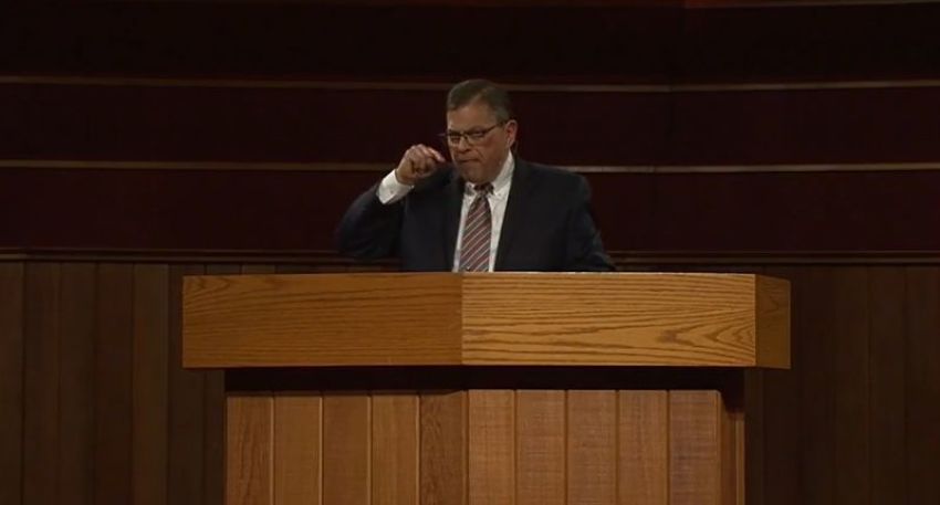 Arturo G. Azurdia III of Trinity Church in Portland, speaking at the Shepherds' Conference, held in March 2018.