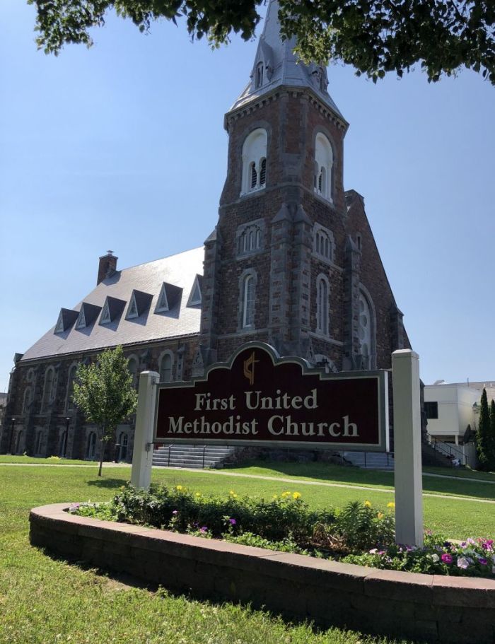 First United Methodist Church of Burlington, Vermont.