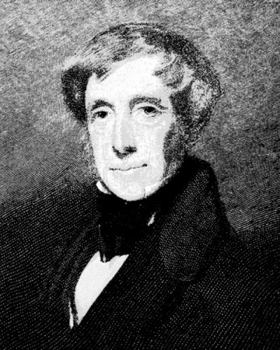 Clement Clarke Moore (1779-1863), poet and seminary founder credited by some as having written 'A Visit From St. Nicholas.'